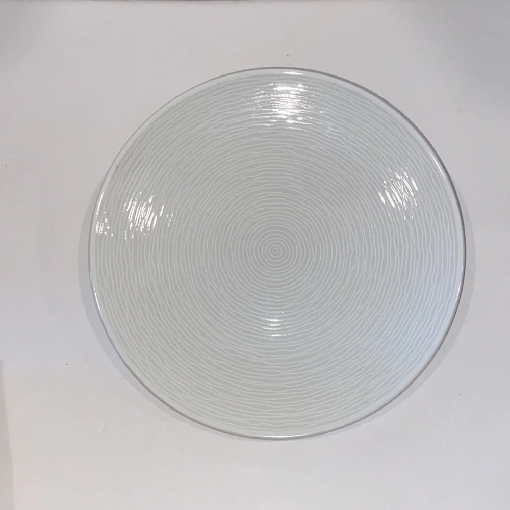 Noritake Fine Porcelain 4 Wow Swirl Salad Plates 8.25”